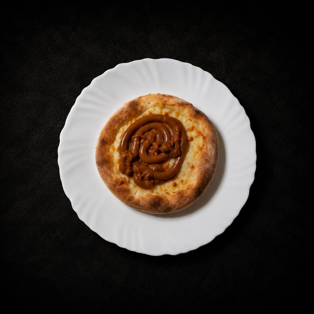 Doce de leite com queijo.