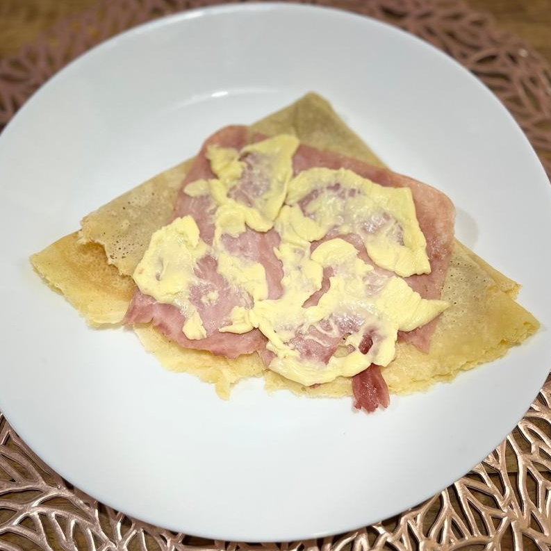 Crepa de Jamón con Queso Manchego