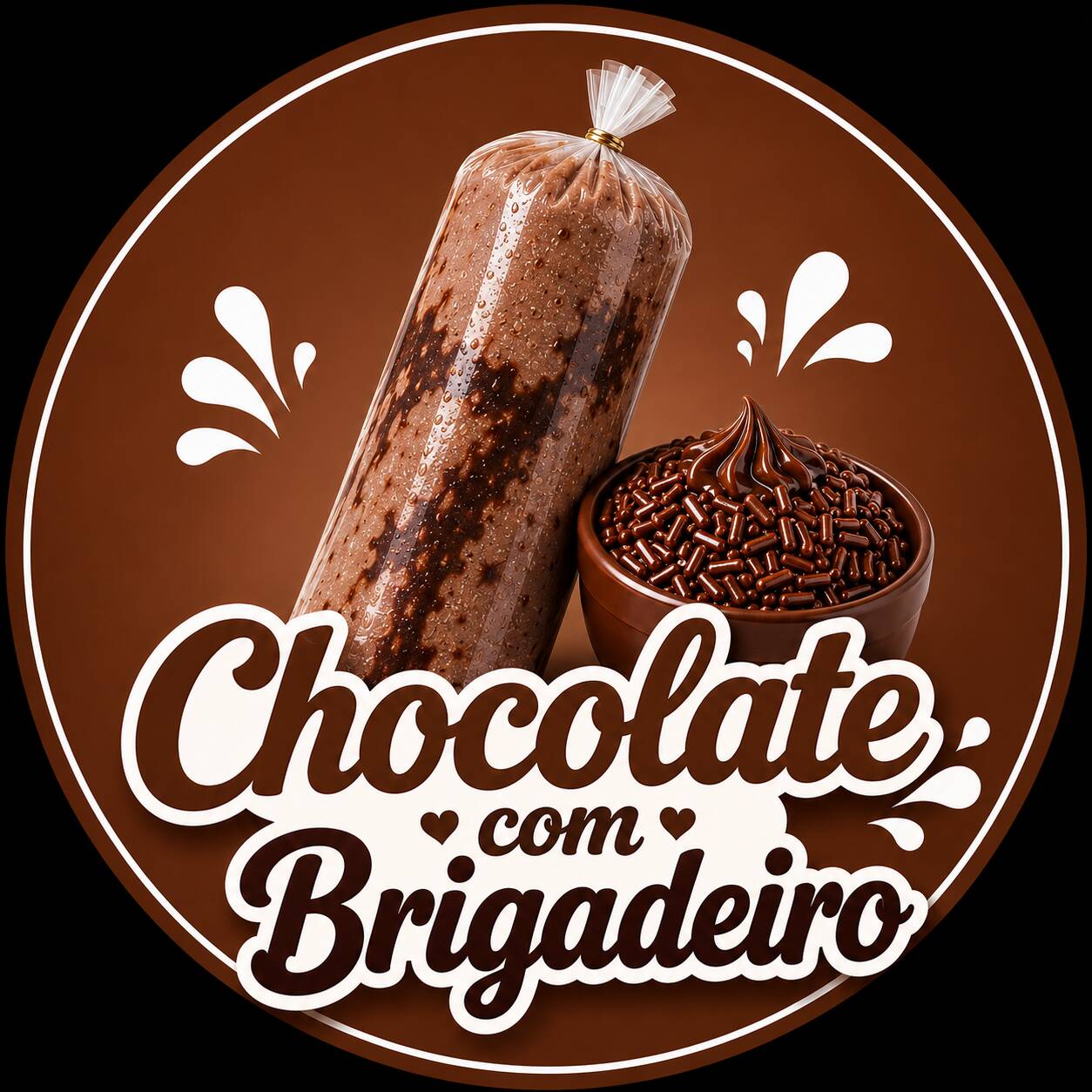 Geladinho Gourmet de Chocolate com Brigadeiro: uma combinação irresistível de chocolate cremoso com deliciosos pedaços de brigadeiro. Sabor intenso, textura aveludada e muito recheio para deixar cada mordida ainda mais especial. Perfeito para os amantes de chocolate que não abrem mão de uma sobremesa gelada e saborosa