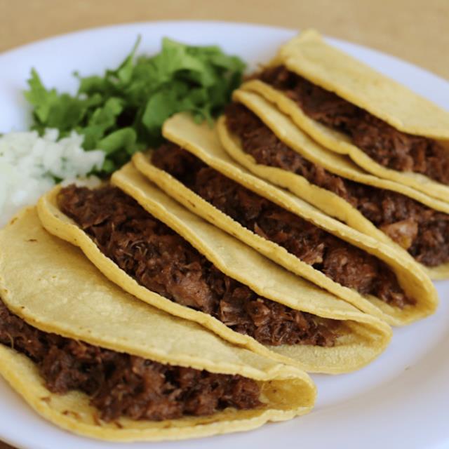 Orden de Tacos de Barbacoa