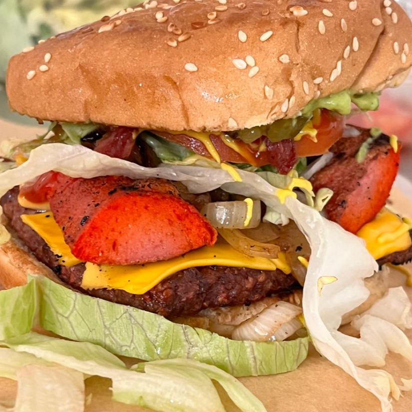 Hamburguesa Tocino - Guacamole