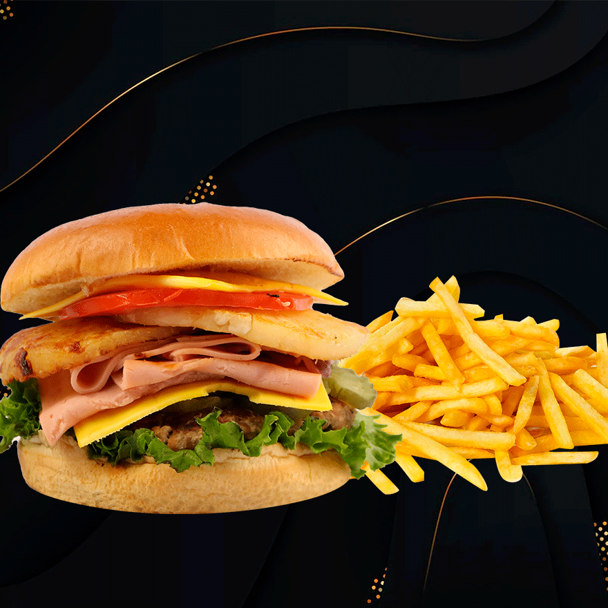 Hamburguesa Hawaiana C