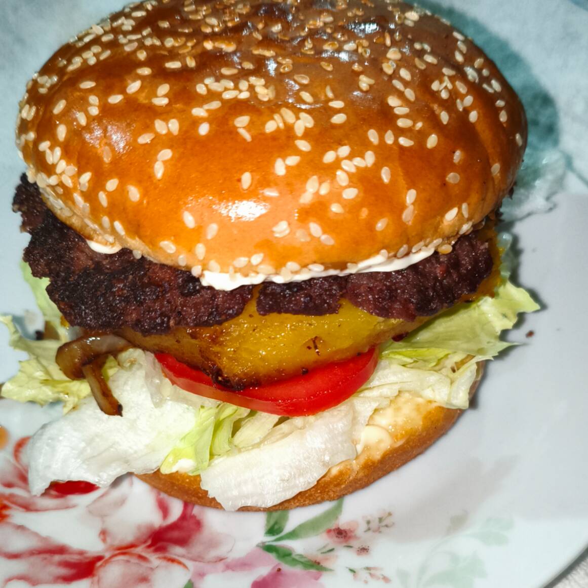 Hamburguesa Hawaiana