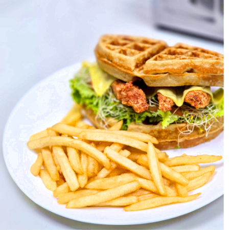 Waffle Chicken sandwich