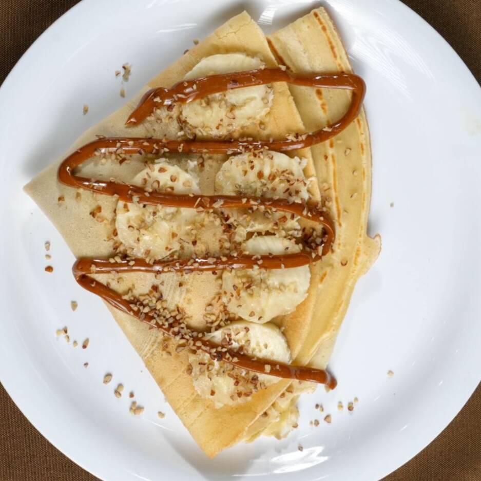 Crepa de Cajeta Lechera y Plátano
