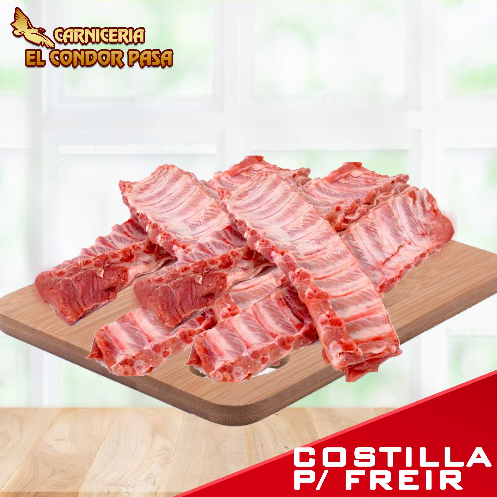 COSTILLA CHAROLA 1/2kg