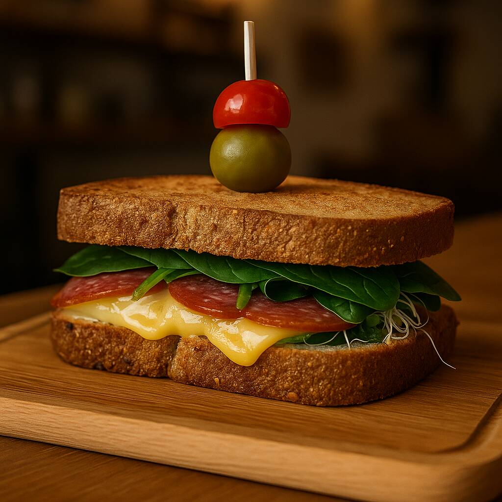Sandwich de Salami