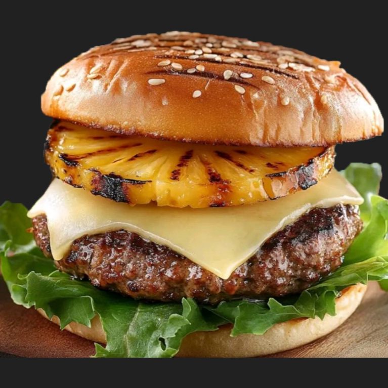 Hamburguesa Hawaiana