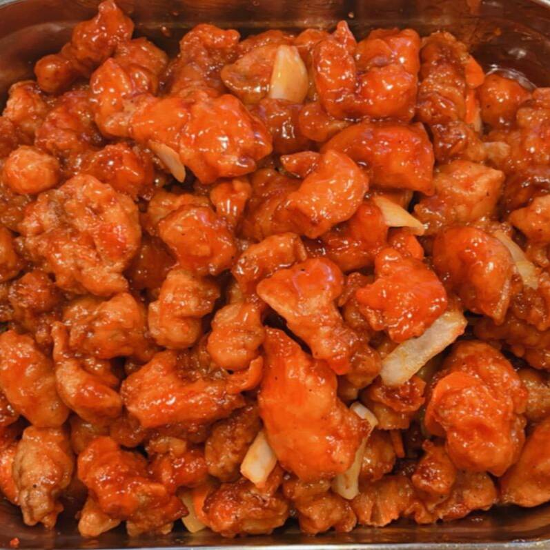 Pollo a la naranja