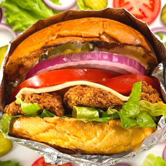 Hamburguesa Clásica de Pollo