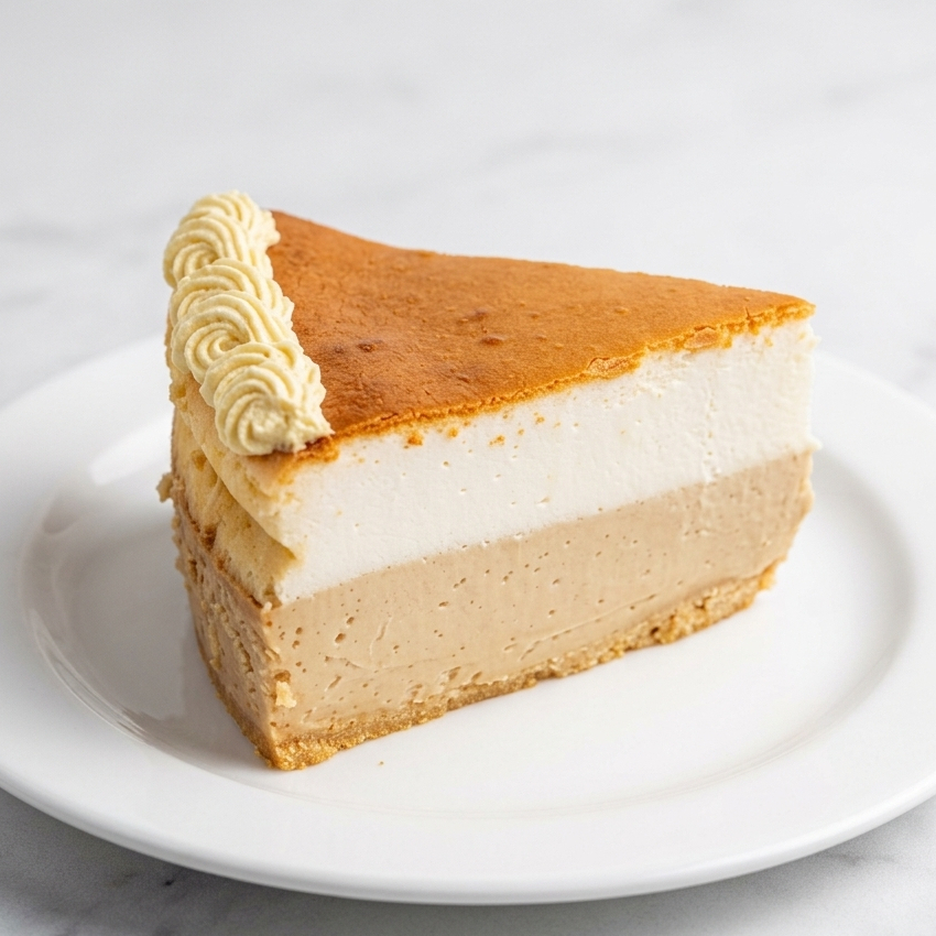 Rebanada de Flan CheeseCake