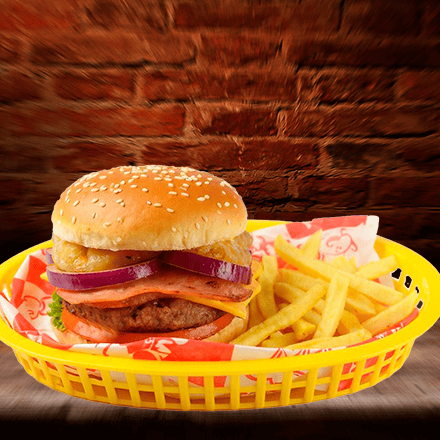 Hamburguesa Hawaiana