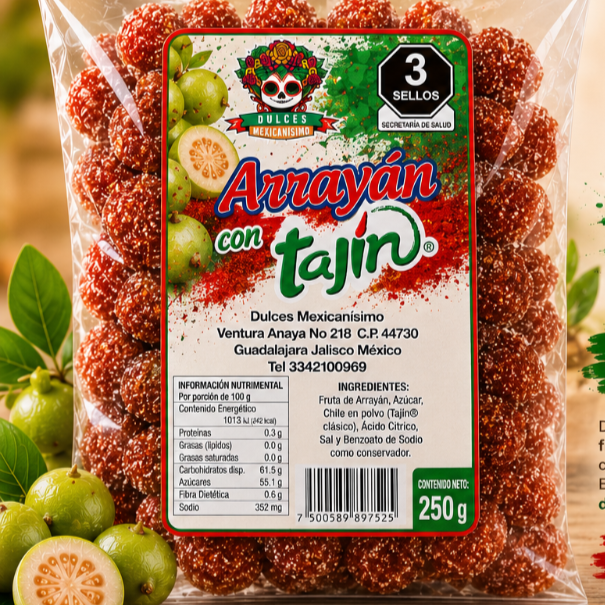 Arrayán con TAJÍN 250 G