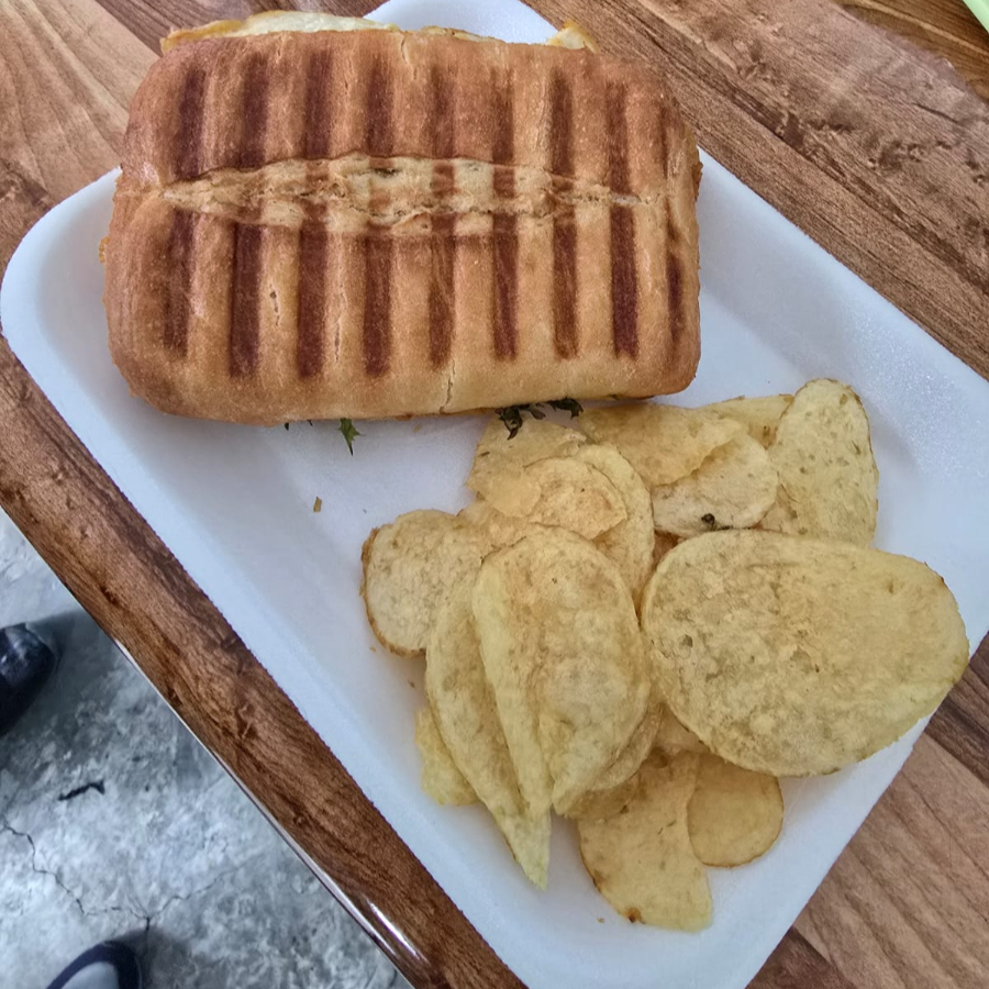 Panino Pollo (con papas)