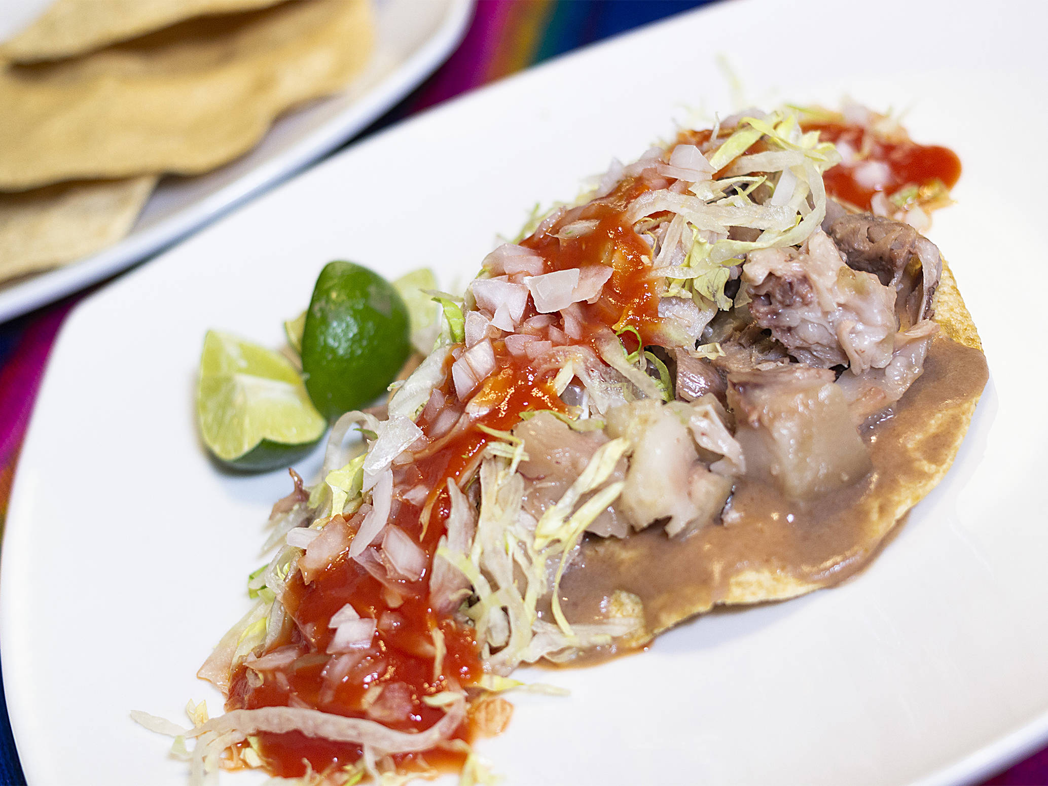 Tostadas de Carne