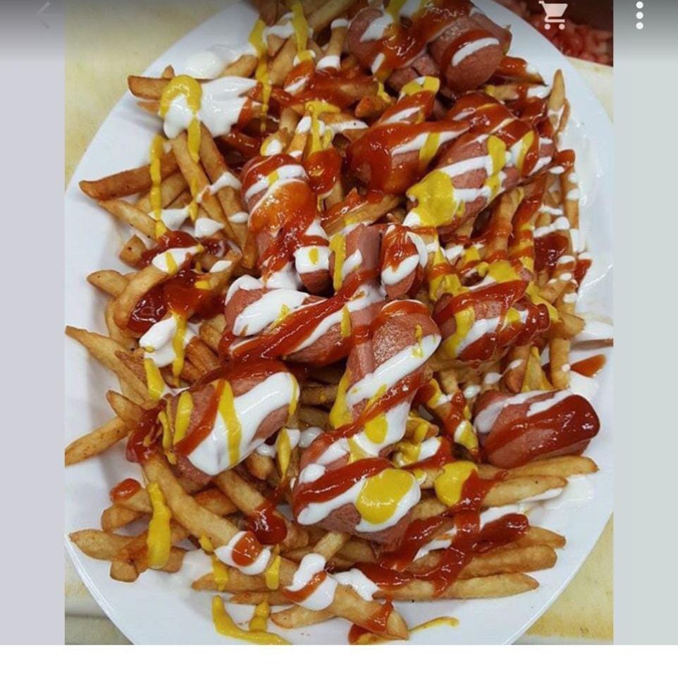 Salchipapa Americana Grande