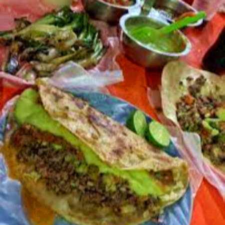TACO DE HARINA ASADA