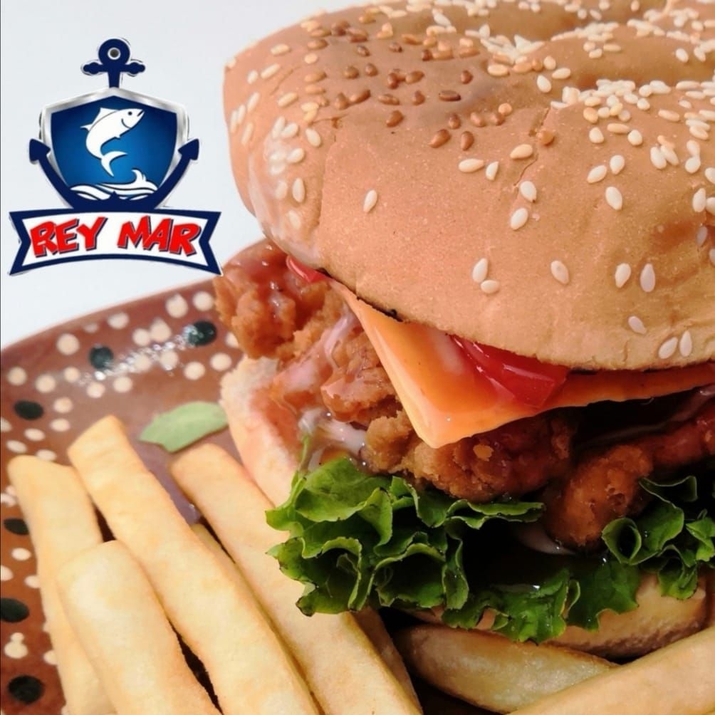 Hamburguesa Pescado Empanizado