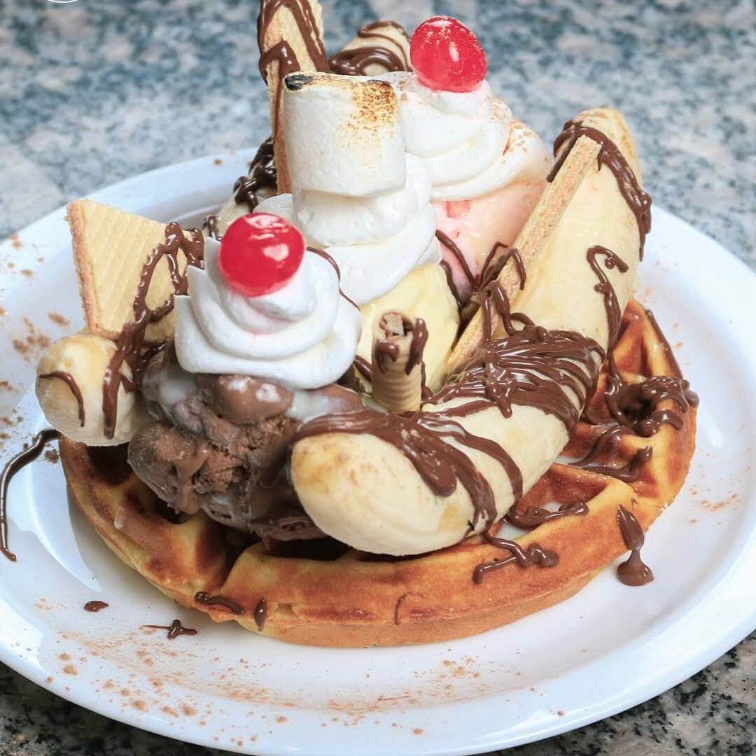 Waffle Banana