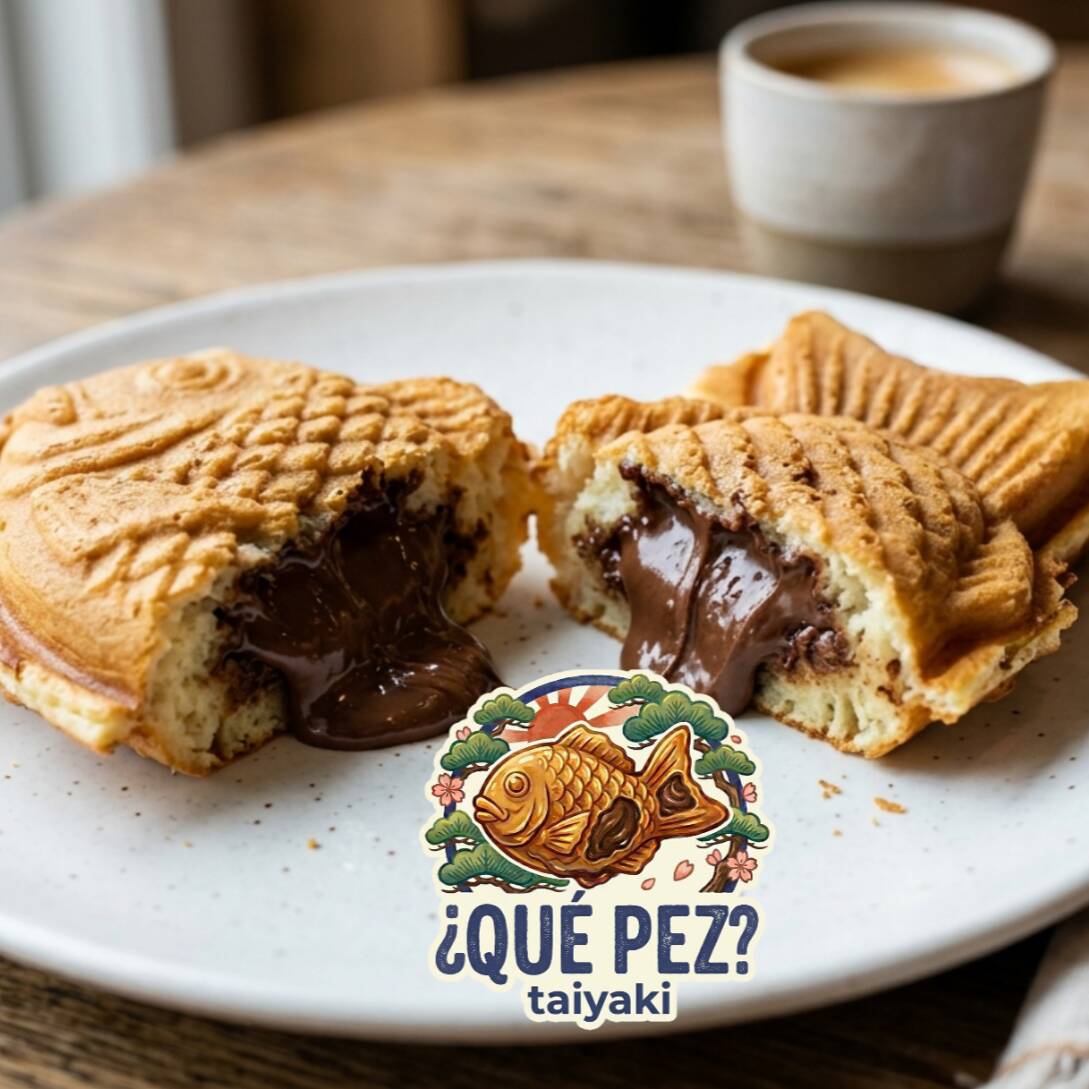 Taiyaki Relleno de NUTELLA