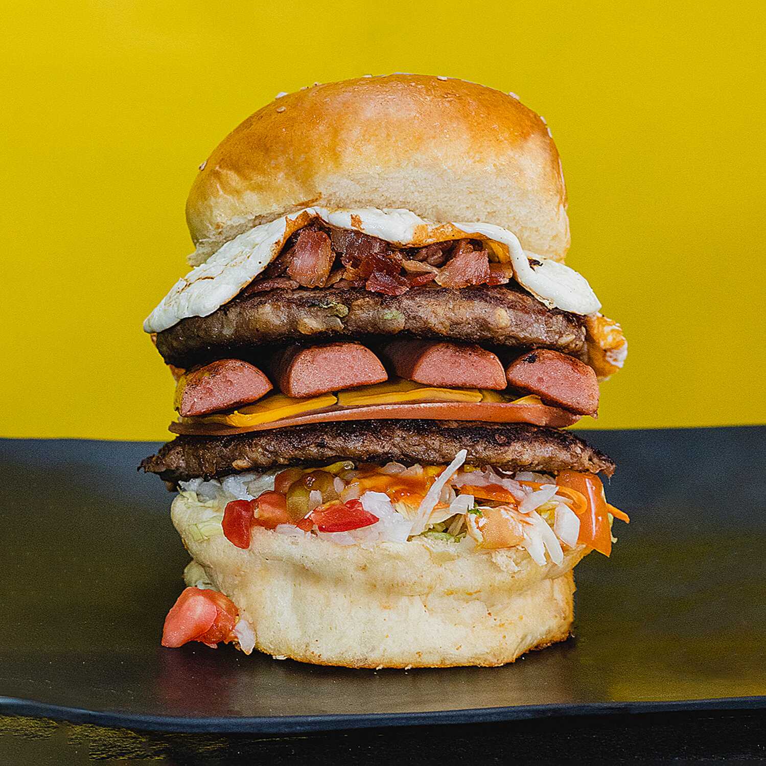 HAMBURGUESA MAMADELI DOBLE CARNE
