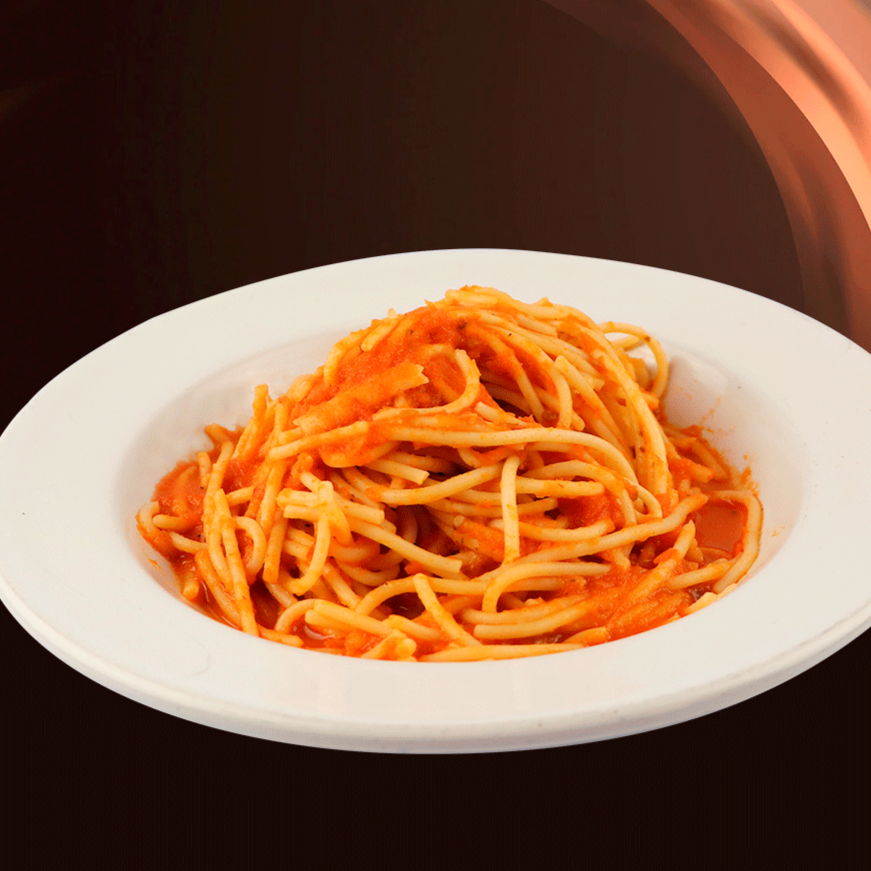 Espaguetti Pomodoro Media Orden