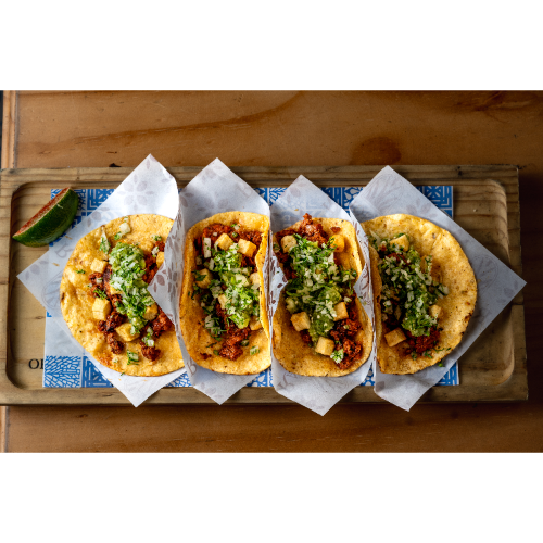 Tacos de Chorizo con Papa
