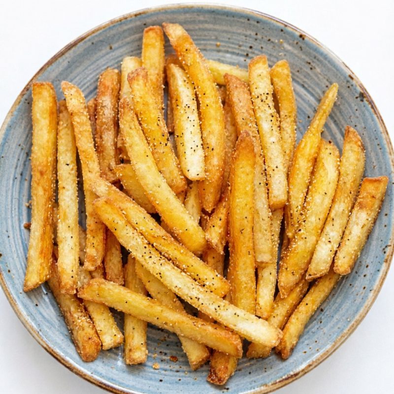 Fritas crocante temperada