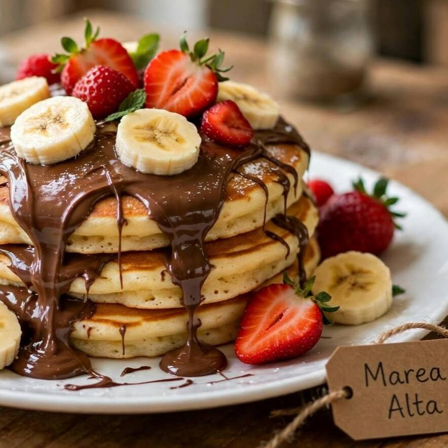 pancakes Nutella