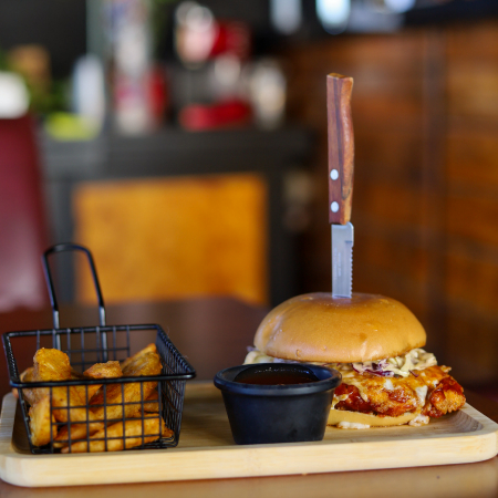 Hamburguesa de Pollo