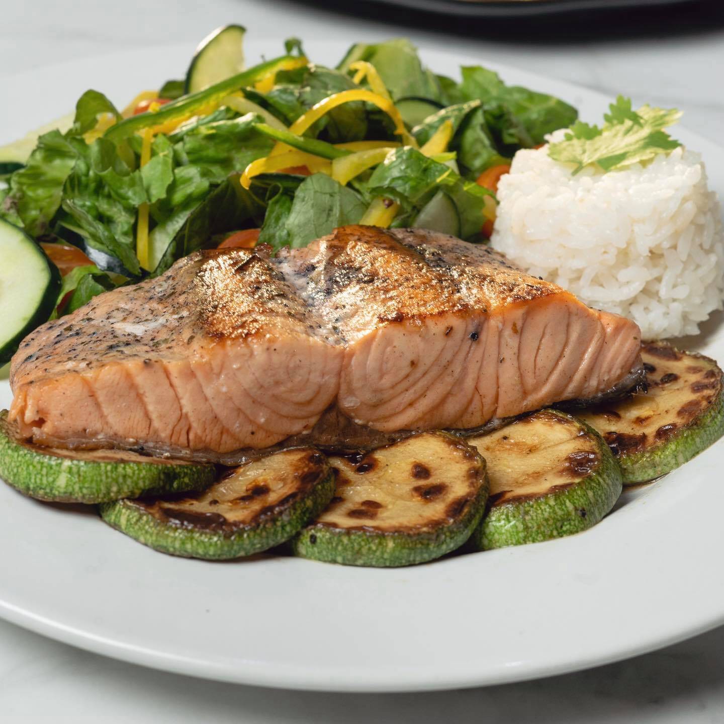 Salmón a la Plancha