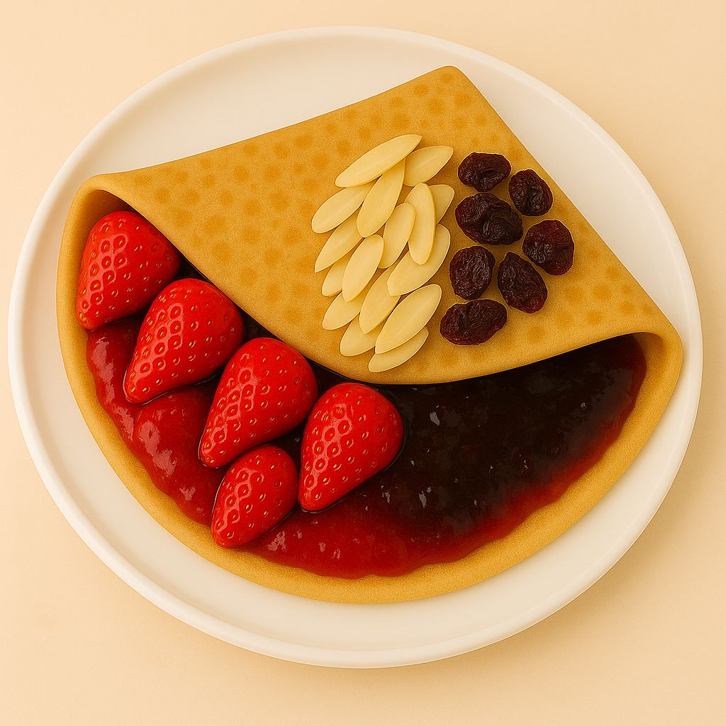 Crepa Duo Mermelada
