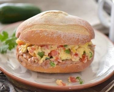 Torta de Huevo Revuelto