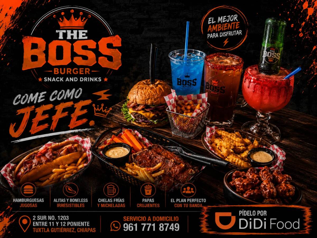THE BOSS BURGER