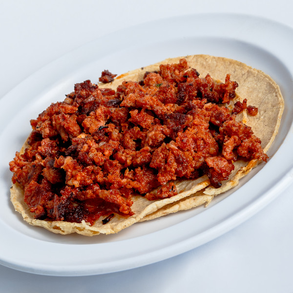 TACOS DE CHORIZO CON QUESO (2) 180grs