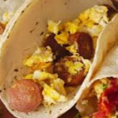 Burrito de Huevo con Salchicha