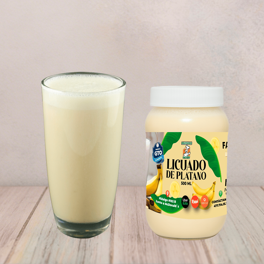 Licuado Platano 500 ml