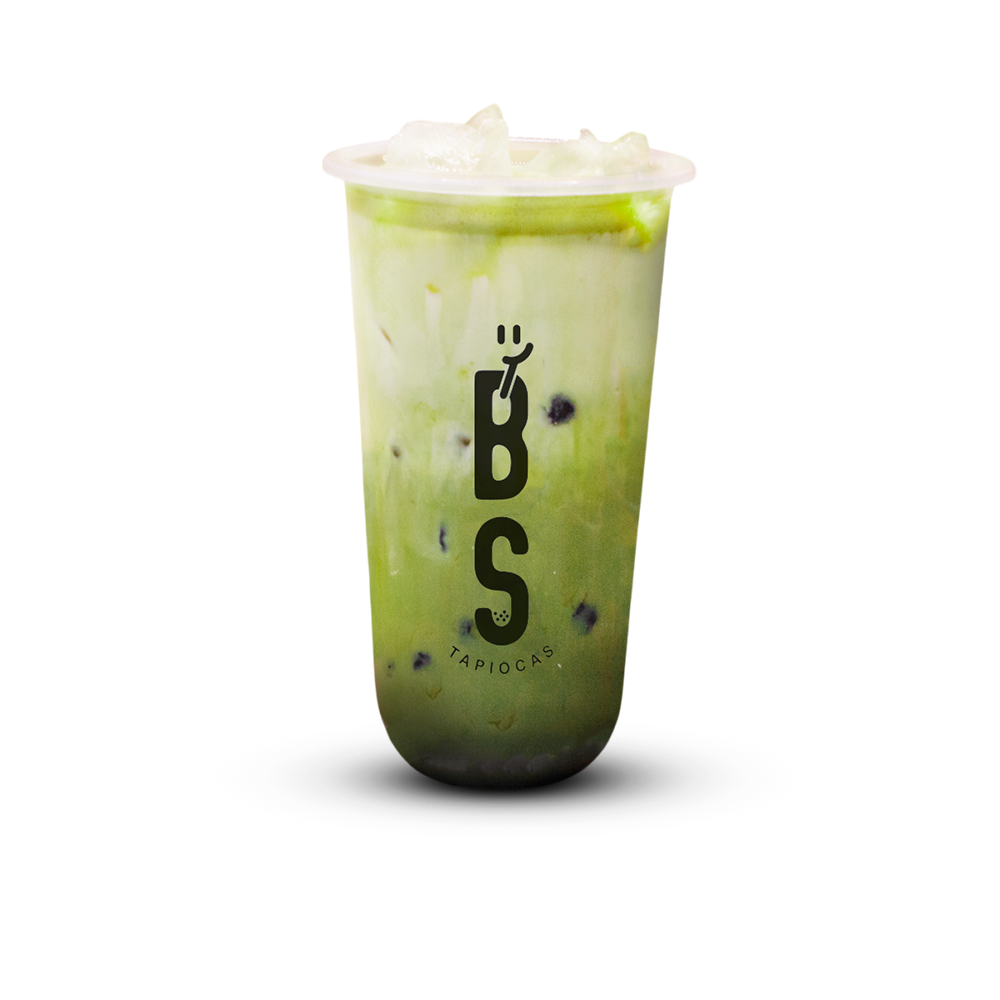 B6. Matcha Black Boba M Large