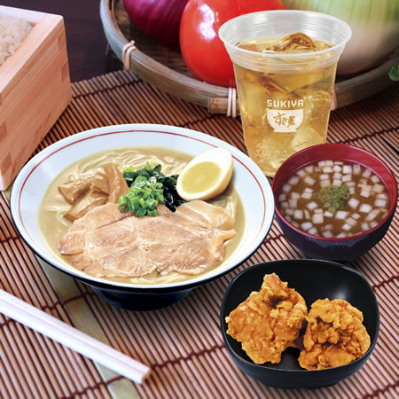 Tonkotsu Ramen Combo Kara-Ague