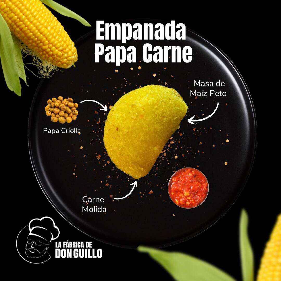 EMPANADA PAPA CON CARNE