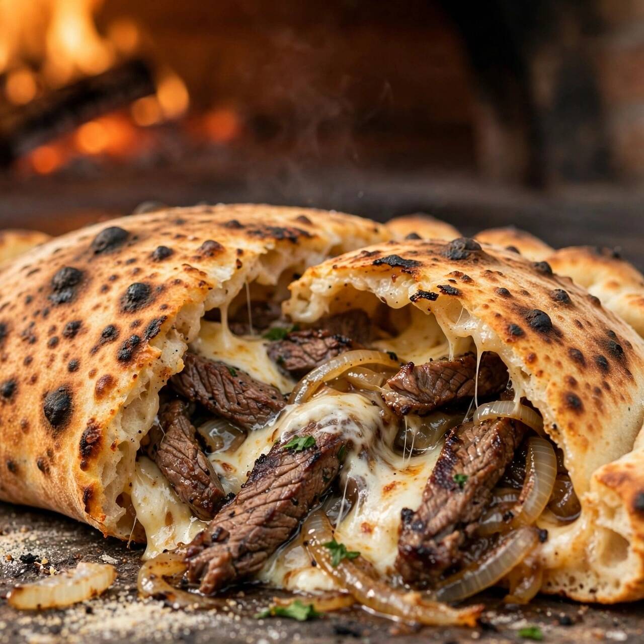 Calzone de Arrachera