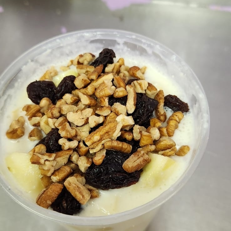 Manzanas con crema