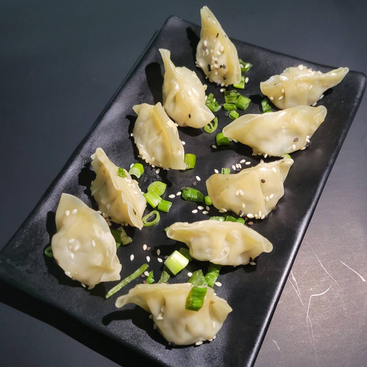 Mini Wontons de Pollo!