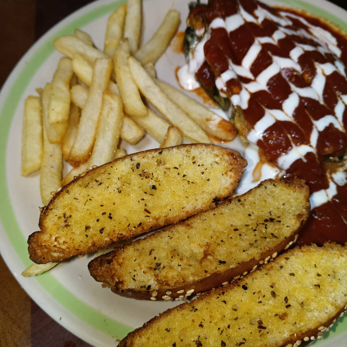 Chile Relleno de Pollo Pimiento y Queso