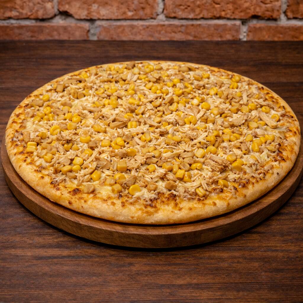 Pizza Pollo Maiz