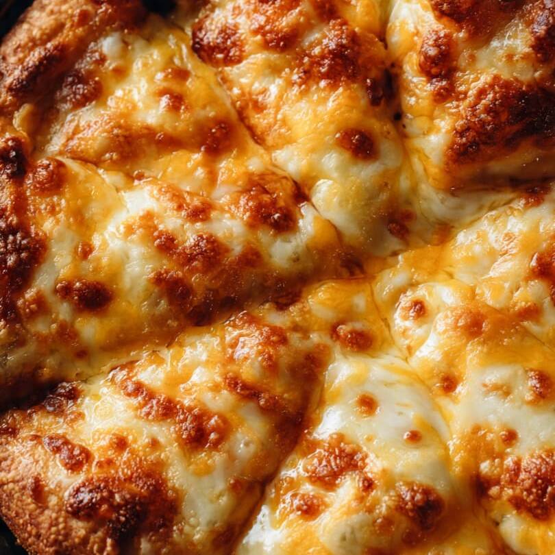Pizza de Queso (Deep Dish)