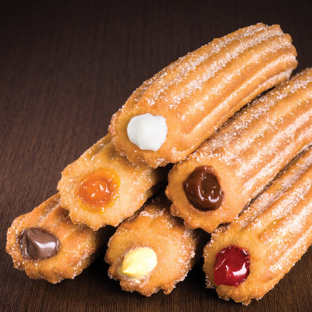 Churro Relleno Chocolate