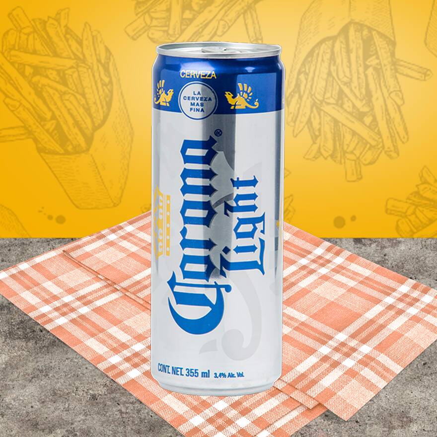 Corona Light Lata