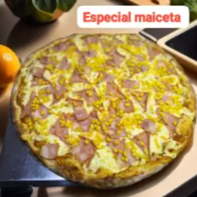 PIZZA MAIZ TOCINETA 35CM MAS 1.5 LITROS GACIOSA