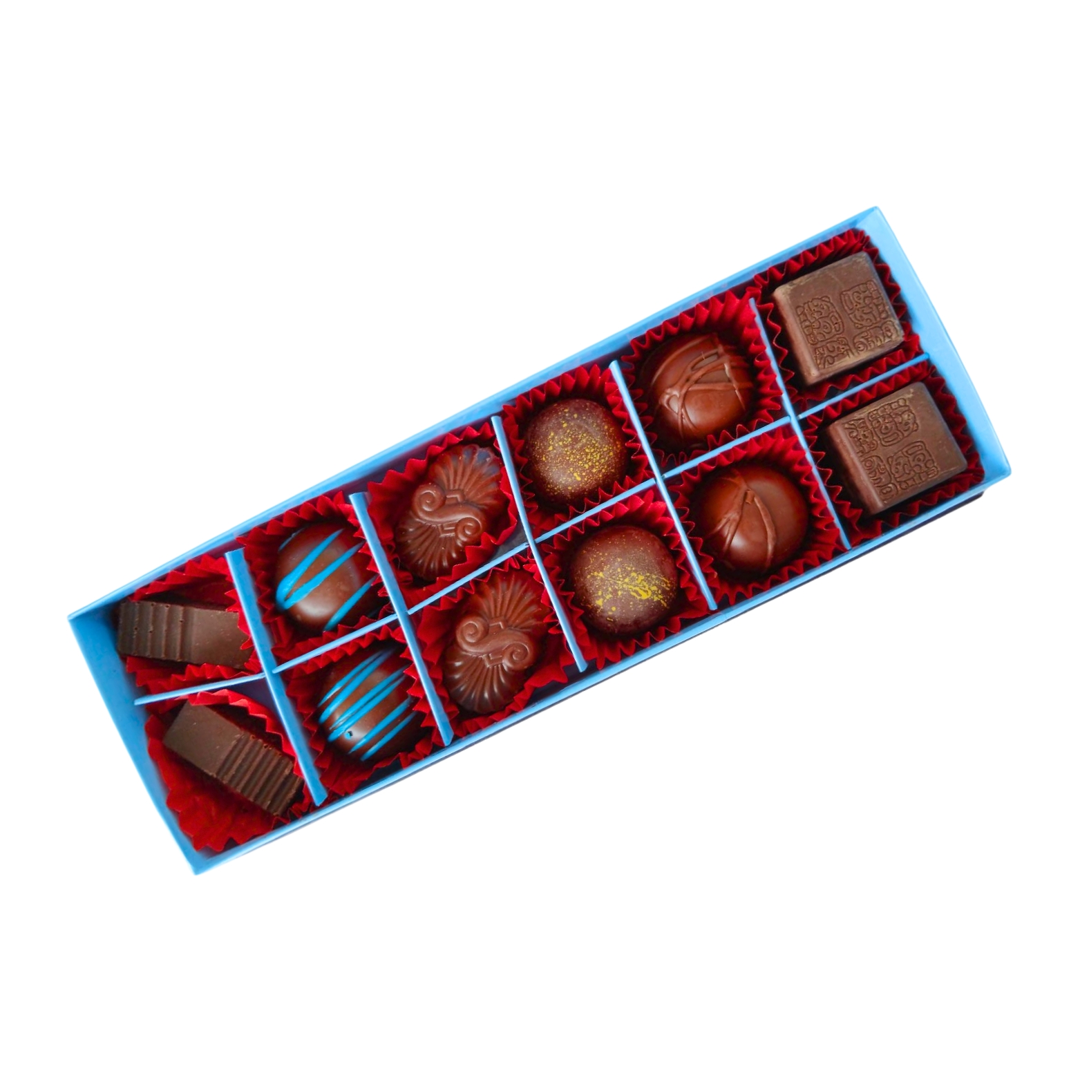 Caja de Chocolates Sin Azúcar (12 Pz)